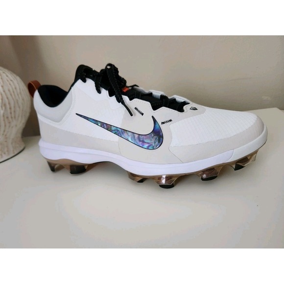 Nike‎ Force Trout 9 PRO MCS Baseball Size: 15 - FZ8644 100 - White / Phantom main image 8